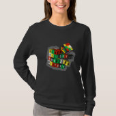 Black History Is American History Cube African Ame T-Shirt (Vorderseite)