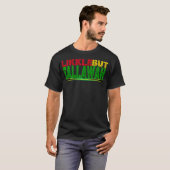 Black History Jamaican Patois Likkle but Tallawah T-Shirt (Vorne ganz)