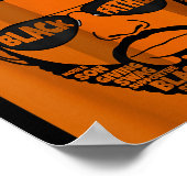 Black History King Father Melanin African American Poster (Ecke)