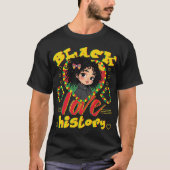 Black History Liebe T-Shirt (Vorderseite)