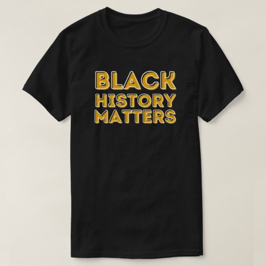 Black History Materie BHM T - Shirt (Design vorne)