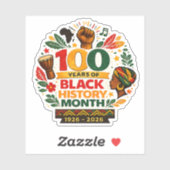 Black History Matters Aufkleber (Blatt)