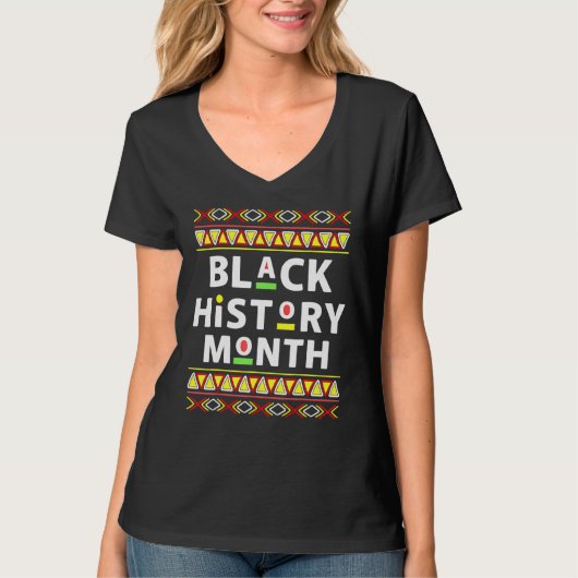 Black History Monat 24 7 Bhm Afrikanischer Pride M T-Shirt (Vorderseite)