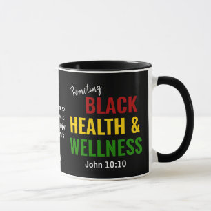 Black History Monat Gesundheit & Wellness Christli Tasse