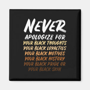 Black History Monat nicht Entschuldigung dafür, sc Magnet