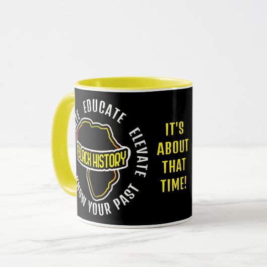 BLACK History Monat Tasse (Vorderseite Links)