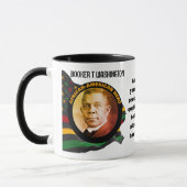 Black History MonatsBUCHER T WASHINGTON Zitat Tasse (Links)