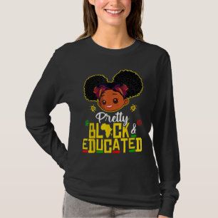 Black History Mont Girls African Queen Ki T-Shirt