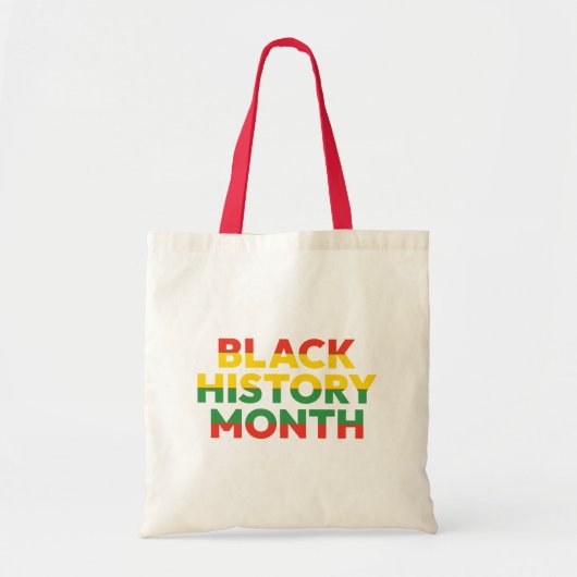 Black History Mont Tote Bag Tragetasche (Vorne)