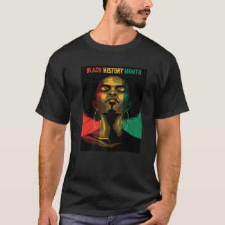 Black History Montag Afrikanisches Afro Geschenke  T-Shirt