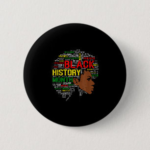 Black History Montag Shirt Afrikanisches Zitat Fra Button