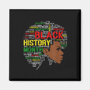 Black History Montag Shirt Afrikanisches Zitat Fra Magnet