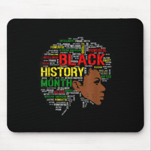 Black History Montag Shirt Afrikanisches Zitat Fra Mousepad