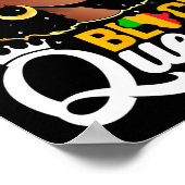 Black History Monte Black Queen Poster (Ecke)