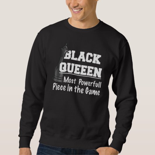 Black History Monte Black Queen Sweatshirt (Vorderseite)