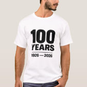 Black History Month 100 T-Shirt (Vorderseite)