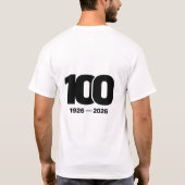 Black History Month 100 T-Shirt (Rückseite)