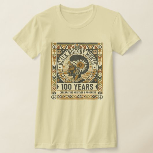 Black History Month 100th Anniversary T-Shirt (Ablage )