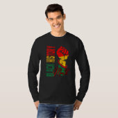 Black History Month 2022 Bhm Melanin African Ameri T-Shirt (Vorne ganz)