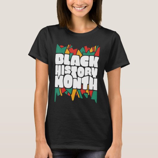 Black History Month 2023 Black History Melanin que T-Shirt (Vorderseite)