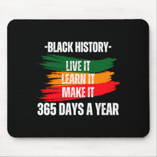 Black History Month 2023 Erlebe Es Lerne Es Mache  Mousepad