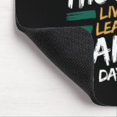 Black History Month 2025 Live It Learn it make it Mousepad (Ecke)