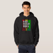 Black History Month 247365 African American Melani Hoodie (Vorne ganz)