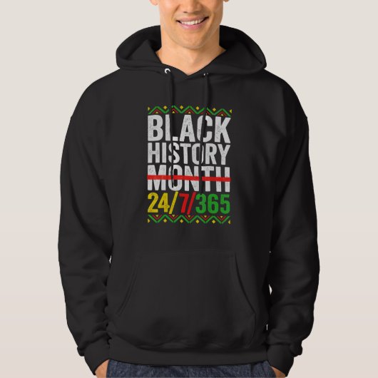 Black History Month 247365 African American Melani Hoodie (Vorderseite)