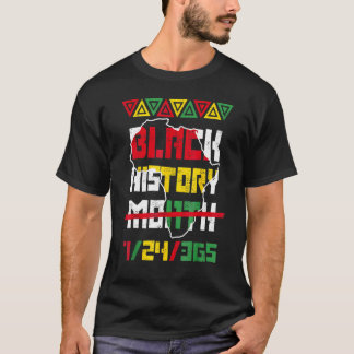 Black History Month 247365 African American Pride  T-Shirt