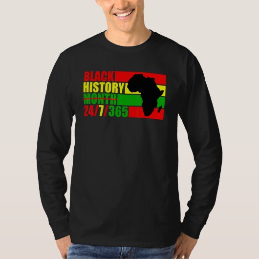 Black History Month 247365   Black History Month 2 T-Shirt (Vorderseite)
