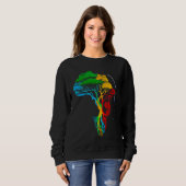Black history month African American Ancestors' r Sweatshirt (Vorne ganz)