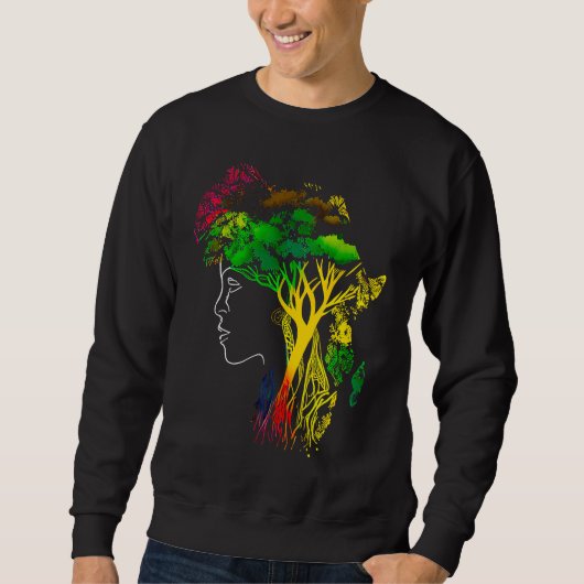 Black history month African American Ancestors' r Sweatshirt (Vorderseite)