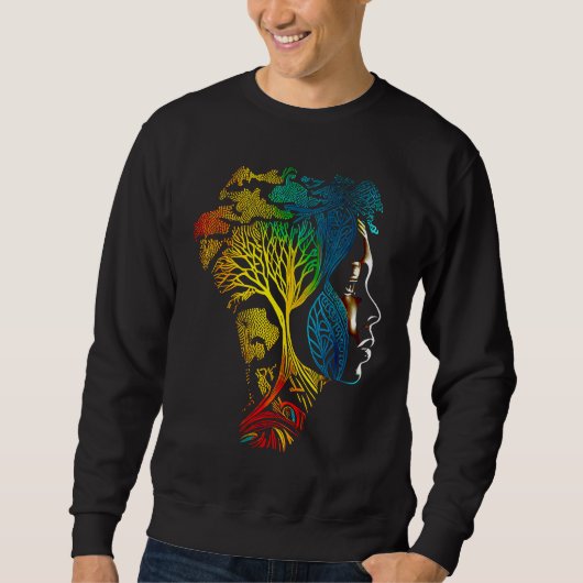 Black history month African American Ancestors' r Sweatshirt (Vorderseite)
