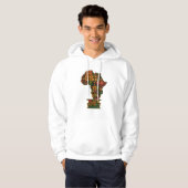 Black History Month – African Heritage Art Hoodie (Vorne ganz)