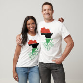 Black History Month African Roots Vergiftungs Mela T-Shirt (Unisex)