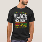 Black History Month Afro African Pride Men Women K T-Shirt (Vorderseite)
