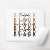 Black History Month Afroamerikanischer Juneteenth Mousepad (Mit Mouse)