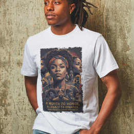 Black History Month Apparel T-Shirt