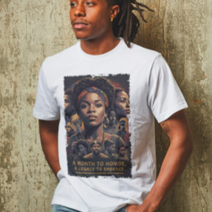 Black History Month Apparel T-Shirt
