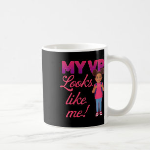 Black History Month-back Girl Toodlers Mein Vp sie Kaffeetasse