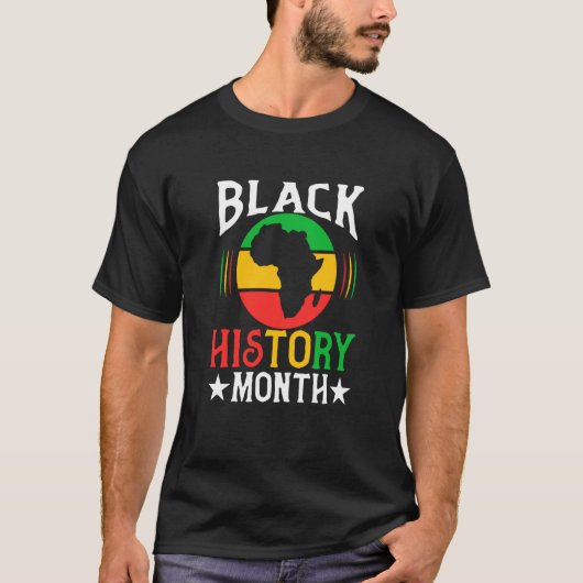 Black History Month  Black History Month T-Shirt (Vorderseite)