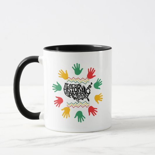 Black History Month , Black History Tasse 11oz (Links)