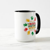 Black History Month , Black History Tasse 15oz (VorderseiteRechts)