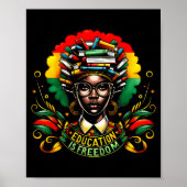Black History Month Black Leaders African American Poster (Vorne)