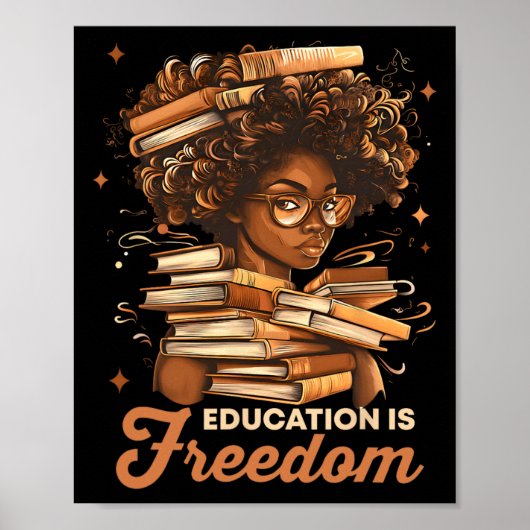 Black History Month Black Leaders African American Poster (Vorne)