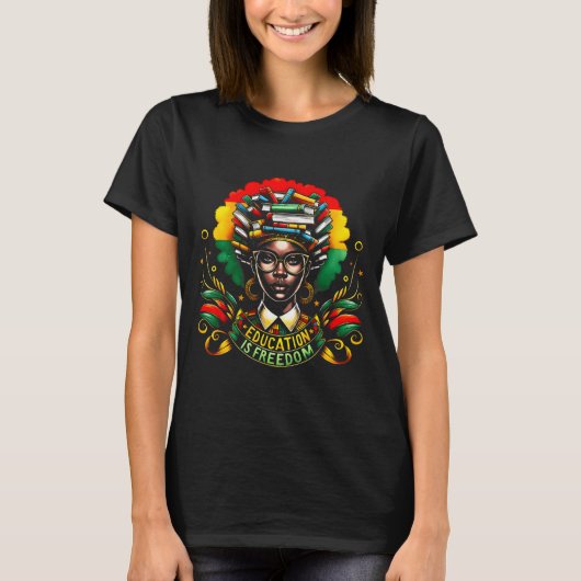 Black History Month Black Leaders African American T-Shirt (Vorderseite)