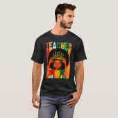 Black History Month Black Teacher Magic Black Quee T-Shirt (Vorne ganz)
