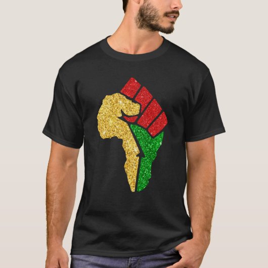 Black History Month BLM Melanin African American T-Shirt (Vorderseite)