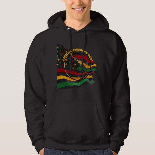 Black History Month BOOKER T WASHINGTON Hoodie (Vorderseite)