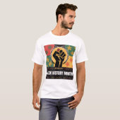 Black History Month – Culture • History • Pride T-Shirt (Vorne ganz)